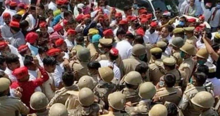 hathras protest 1